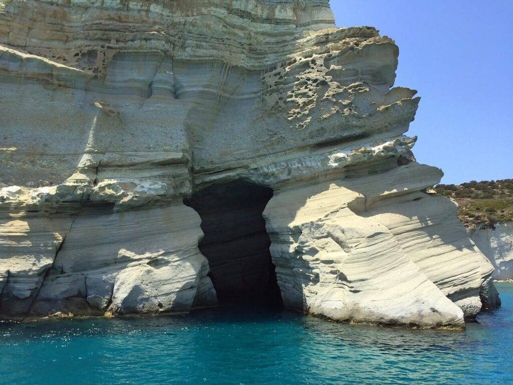 Sarakiniko Beach: Exploring Greece's Enchanting Moonscape on Milos Island 5 white-rock-formation
