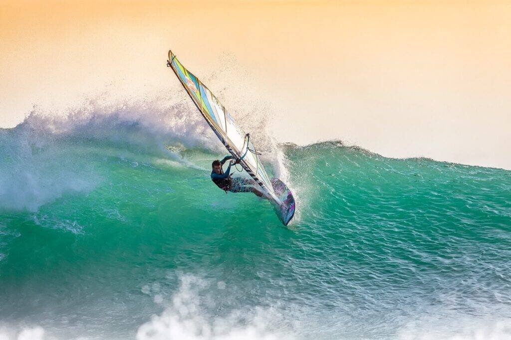 Unwind in Style: Best of Agia Eleni Beach Retreat Experience 4 windsurfing
